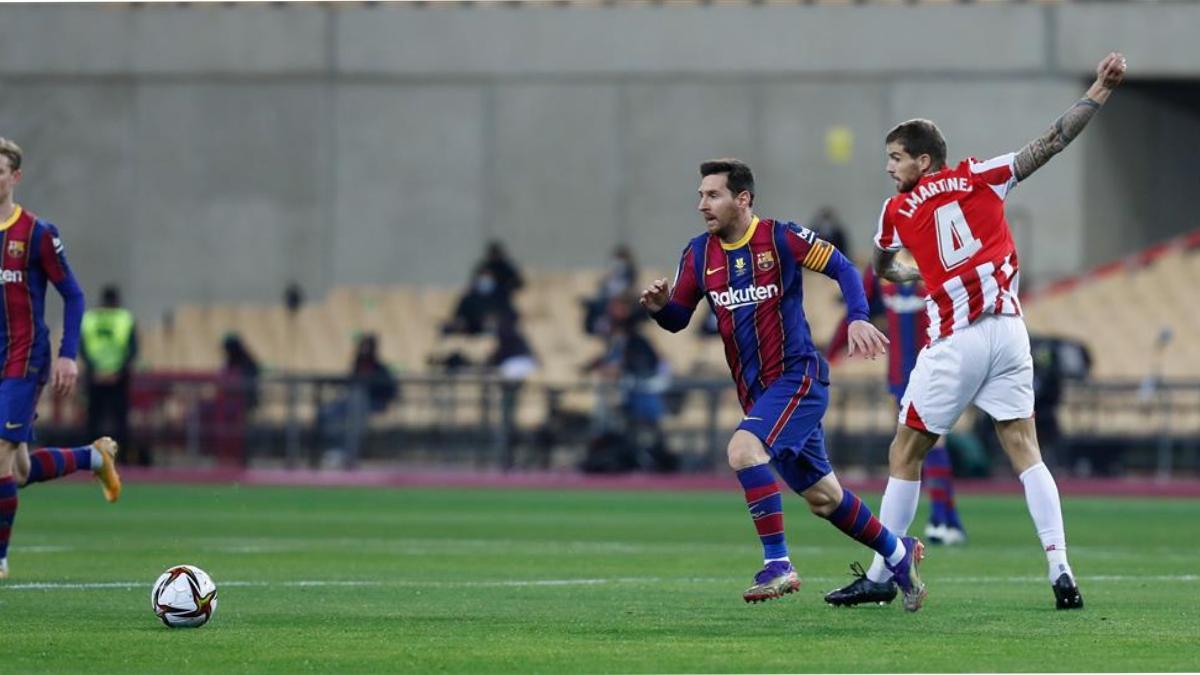 El X Del Bar A En La Final De La Supercopa Ante El Athletic