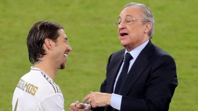 Ramos cede ante Florentino Pérez Ramos cede ante Florentino Pérez
