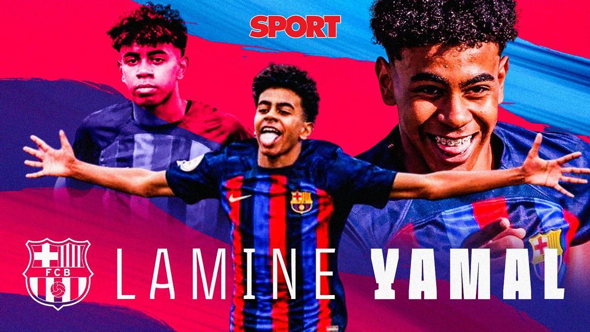 Lamine Yamal debuta con el FC Barcelona y se une al más joven de la