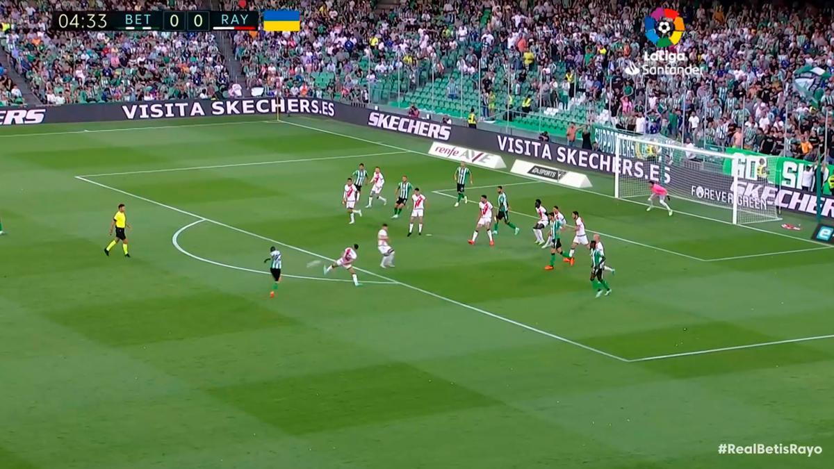 Betis Rayo Vallecano El Gol De Youssouf Sabaly