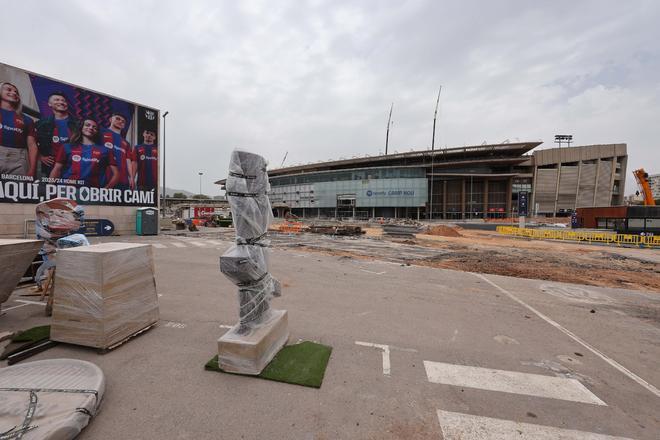 Fotos As Avanzan Las Obras Del Spotify Camp Nou