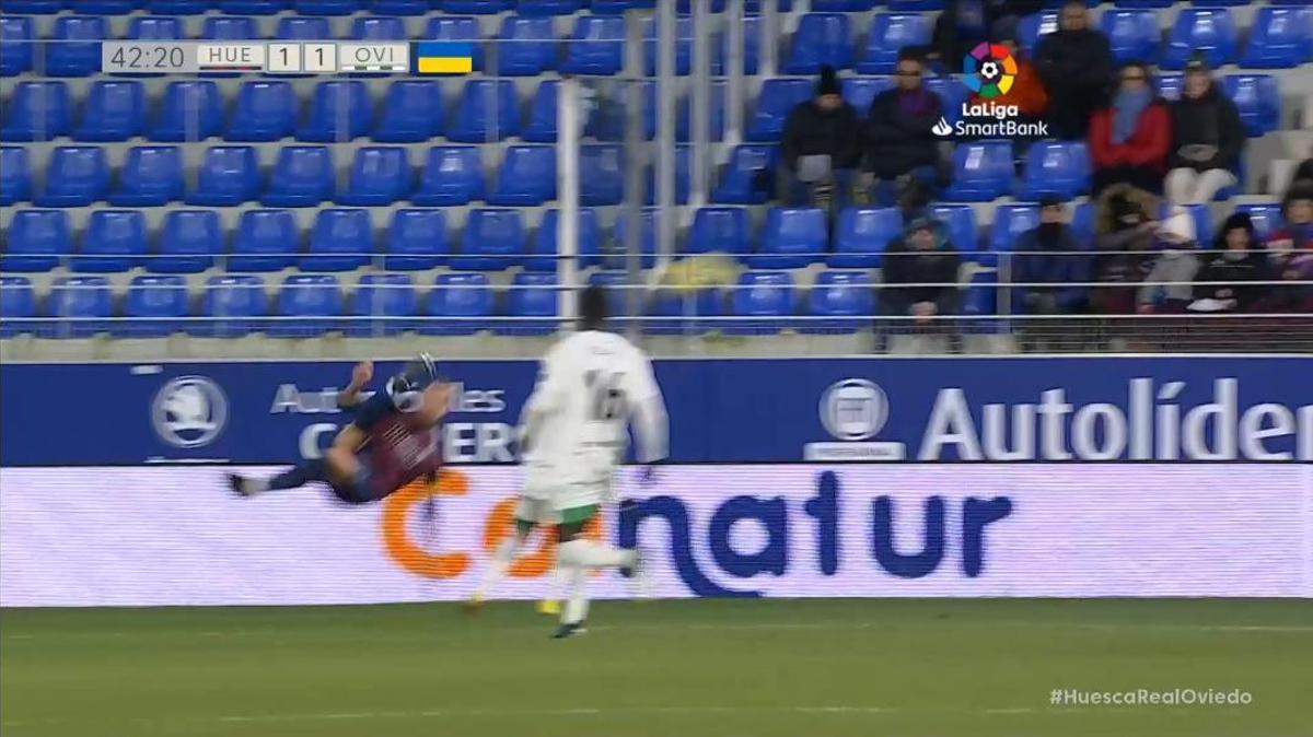 Huesca Oviedo El Golazo De Pulido