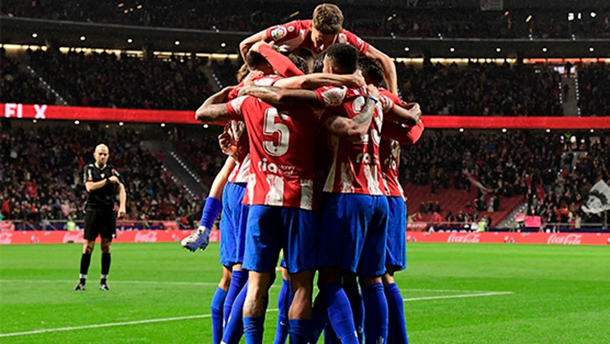 El Atlético consiguió los tres puntos ante el Cádiz El Atlético consiguió los tres puntos ante el Cádiz