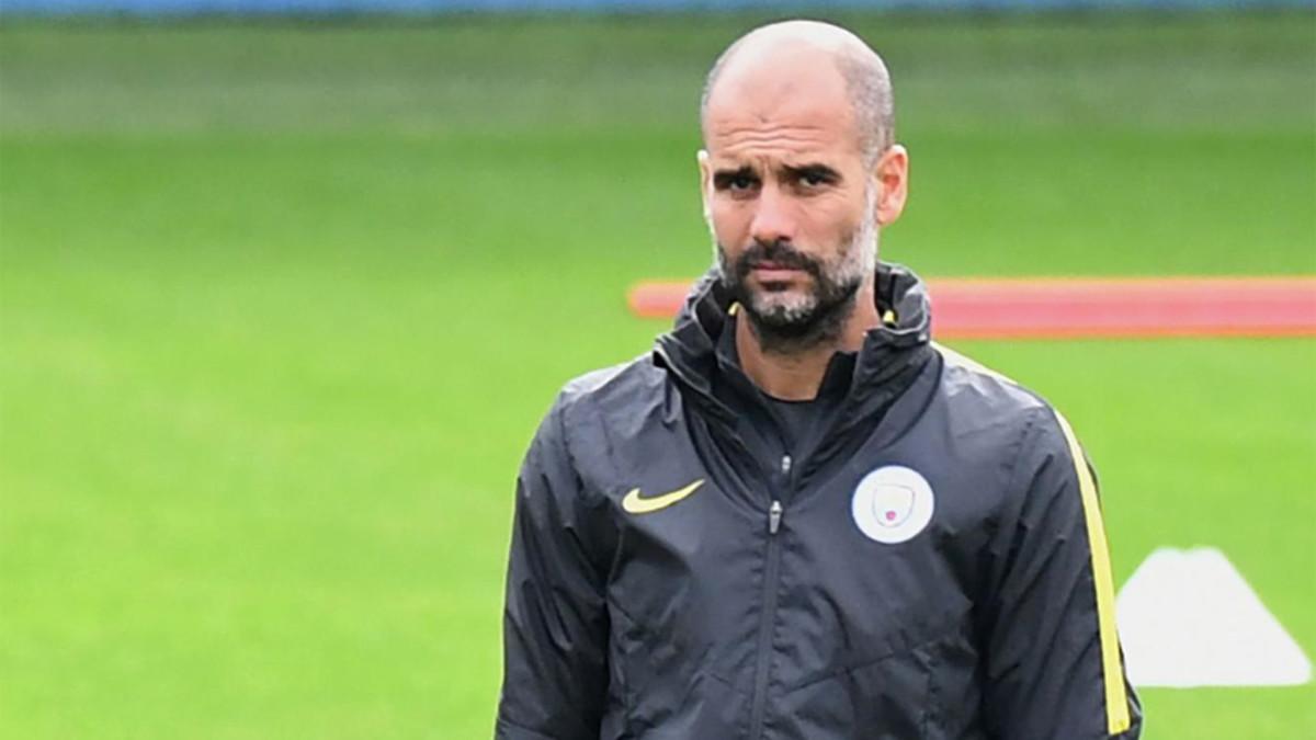 Pep Guardiola, mánager del Manchester City