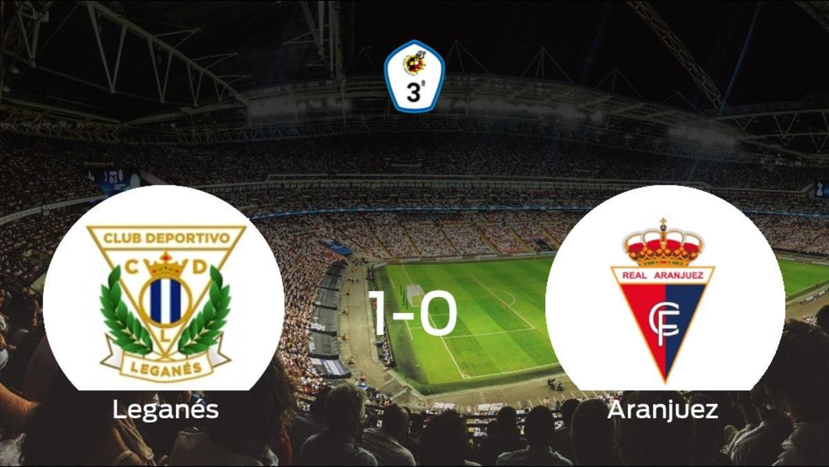 El Leganés B se queda con los tres puntos frente al Real Aranjuez CF (1-0) El Leganés B se queda con los tres puntos frente al Real Aranjuez CF (1-0)