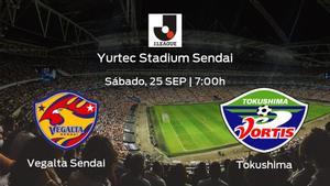 Jornada 30 de Liga Japonesa J1: previa del encuentro Vegalta Sendai - Tokushima Vortis