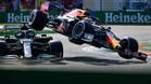 El escalofriante accidente entre Verstappen y Hamilton en Monza