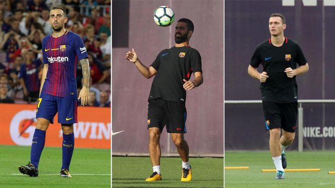 El Barcelona busca soluciones a Alcácer, Turan y Vermaelen El Barcelona busca soluciones a Alcácer, Turan y Vermaelen