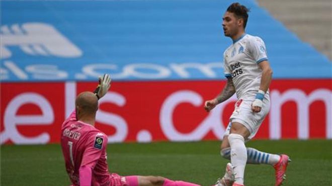 Agónico triunfo del OM Agónico triunfo del OM