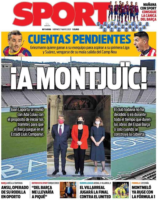 Portada 7 de mayo Portada 7 de mayo
