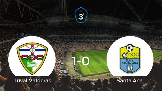 Triunfo del Trival Valderas por 1-0 ante el Santa Ana Triunfo del Trival Valderas por 1-0 ante el Santa Ana