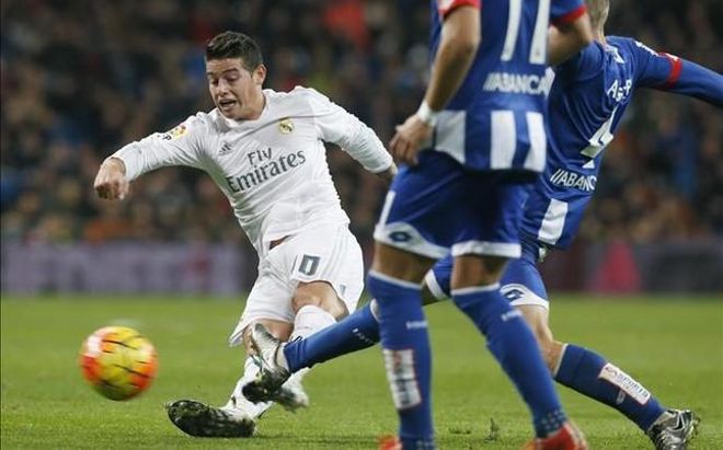 James Rodríguez será titular frente al Betis James Rodríguez será titular frente al Betis