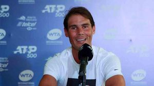 Rafa Nadal ha compartido imágenes de su entrenamiento Rafa Nadal ha compartido imágenes de su entrenamiento