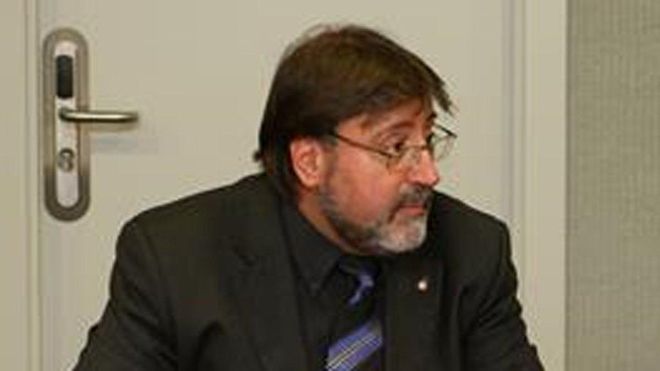 Una imagen de Jordi Puyaltó de 2012, en su etapa de consejero del RCE Espanyol Una imagen de Jordi Puyaltó de 2012, en su etapa de consejero del RCE Espanyol