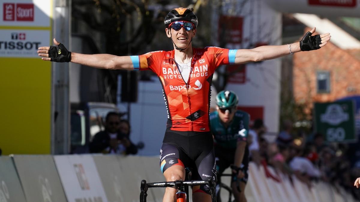 El belga Dylan Teuns se impuso en la primera etapa en línea del Tour de Romandía