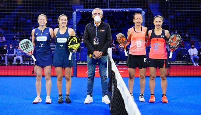 Salazar y Sánchez han vencido a Llaguno y Amiatriaín en la final del campeonato de España Salazar y Sánchez han vencido a Llaguno y Amiatriaín en la final del campeonato de España