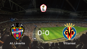El At. Levante y el Villarreal B no encuentran el gol y se reparten los puntos (0-0) El At. Levante y el Villarreal B no encuentran el gol y se reparten los puntos (0-0)