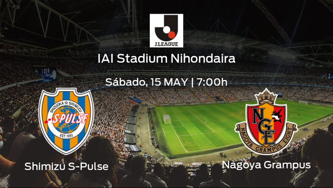 Previa del encuentro: el Shimizu S-Pulse recibe al Nagoya Grampus Previa del encuentro: el Shimizu S-Pulse recibe al Nagoya Grampus