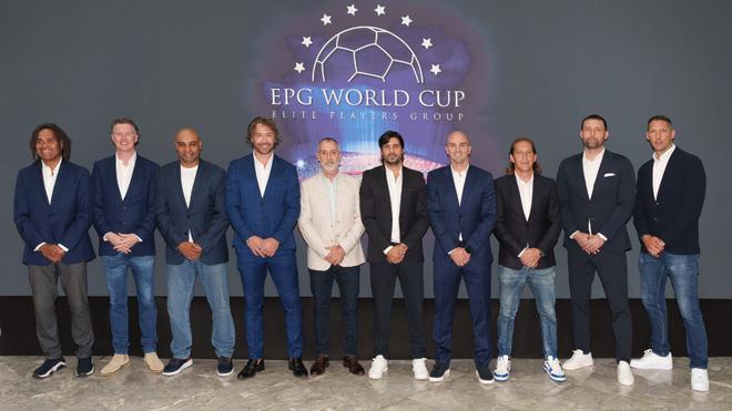 Nace la EPG World Cup con un cartel espectacular de exfutbolistas de primer nivel