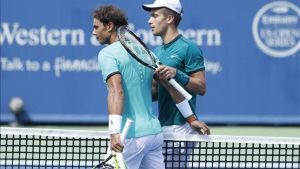 Rafa Nadal no pudo responder al juego de Borna Coric Rafa Nadal no pudo responder al juego de Borna Coric