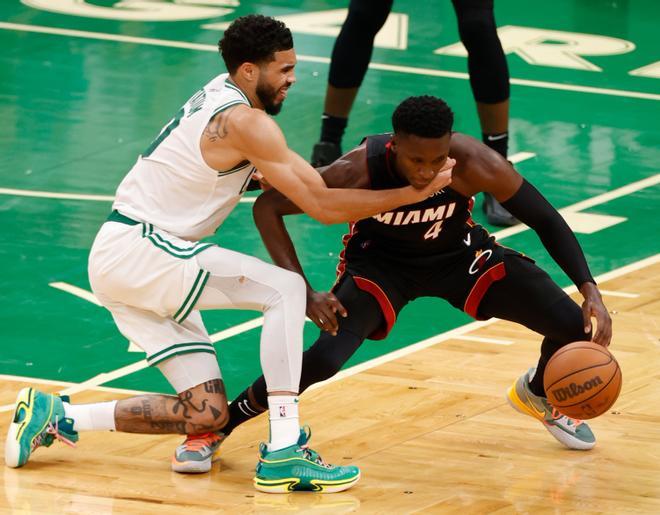 Los Celtics se estrellan contra los Heat en el Garden