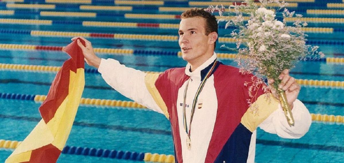 Martín LópezZubero Primer oro en natación con sabor americano