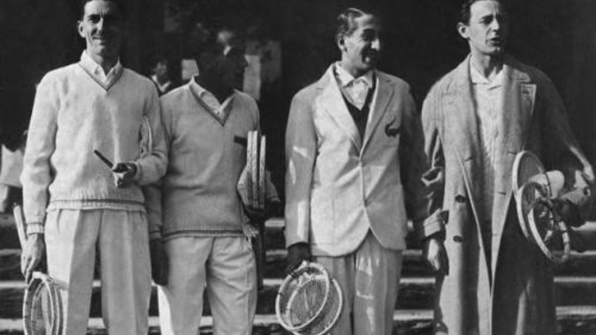 Los cuatro mosqueteros del tenis francés
