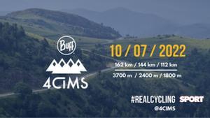 #REALCYCLING, BUFF 4 Cims, el  10 julio en Bagà, 162km/+3700m