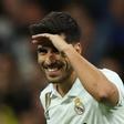 Asensio, celebrando un gol