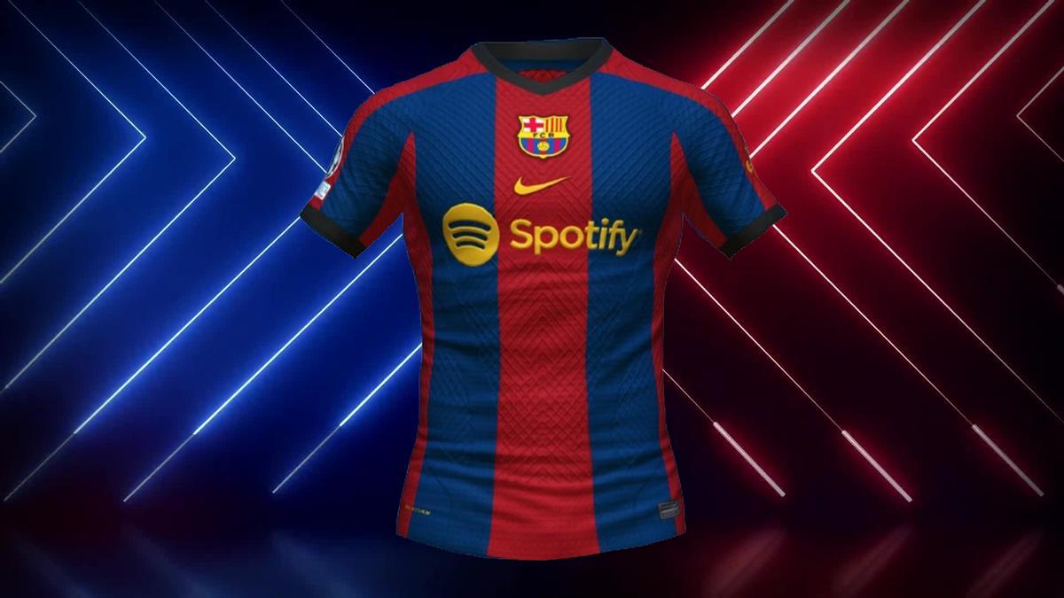 Así será la nueva primera camiseta del Barça 2023/24