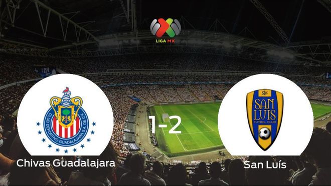 El San Luís vence 1-2 al Chivas Guadalajara y se lleva los tres puntos El San Luís vence 1-2 al Chivas Guadalajara y se lleva los tres puntos
