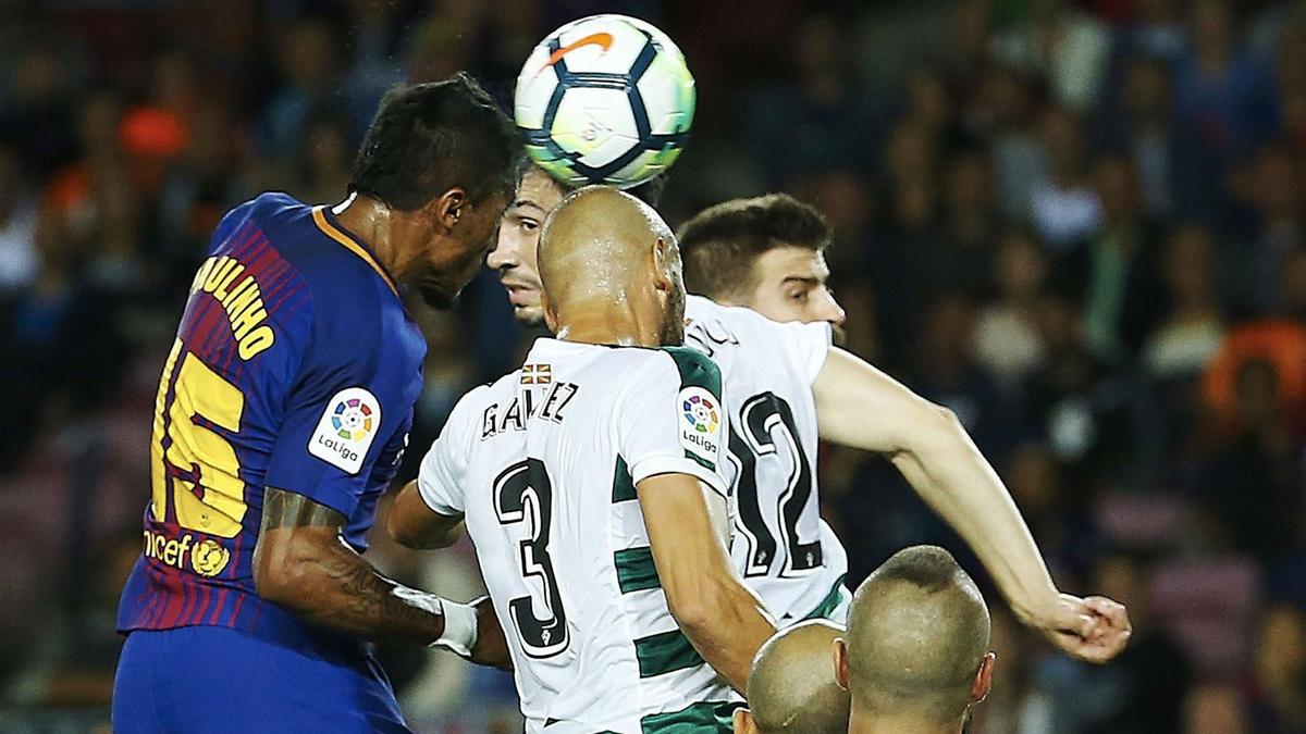 LALIGA | Barça-Eibar (6-1): El gol de Paulinho que puso el 2-0