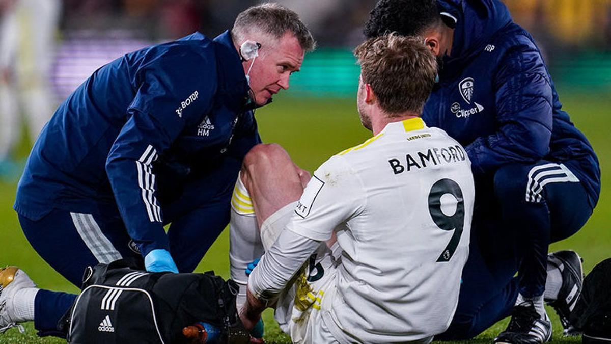 Patrick Bamford, fuera 6 semanas por lesión | Twitter @LUFC Patrick Bamford, fuera 6 semanas por lesión | Twitter @LUFC
