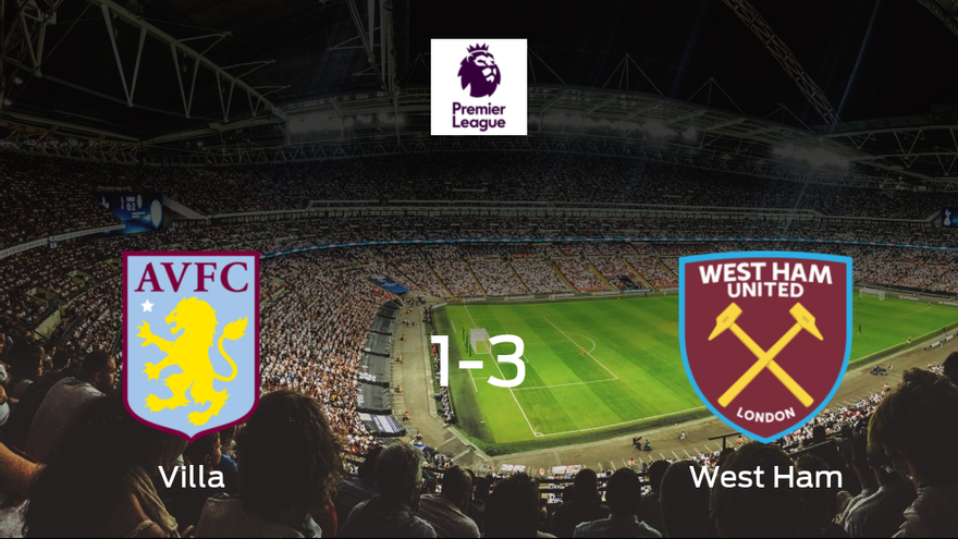 West Ham beat Aston Villa 1-3 to take all three points |  sports