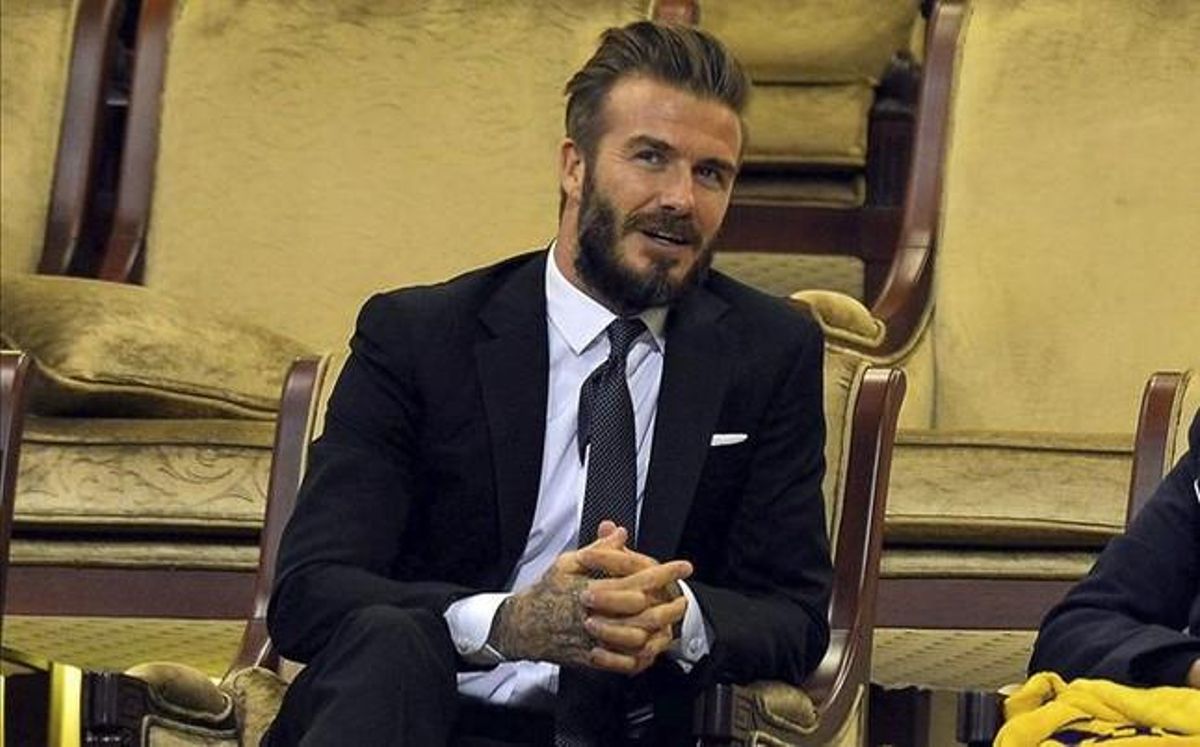 David Beckham convierte en oro todo lo que toca David Beckham convierte en oro todo lo que toca