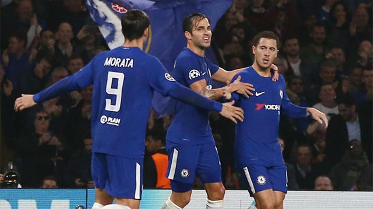 LACHAMPIONS | Chelsea - Roma (3-3): Hazard marcó un doblete