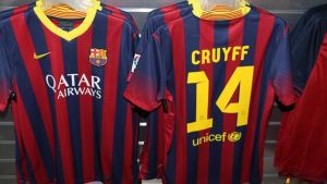 El 14 es el número con el que siempre se identifica a Cruyff El 14 es el número con el que siempre se identifica a Cruyff