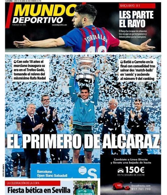 Las portadas de la prensa deportiva de hoy