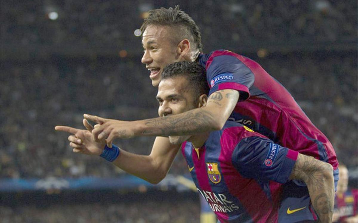 Neymar volvió a ser decisivo de cara a gol Neymar volvió a ser decisivo de cara a gol