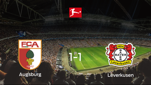 El FC Augsburg y el Bayer Leverkusen empatan 1-1 y se reparten los puntos El FC Augsburg y el Bayer Leverkusen empatan 1-1 y se reparten los puntos