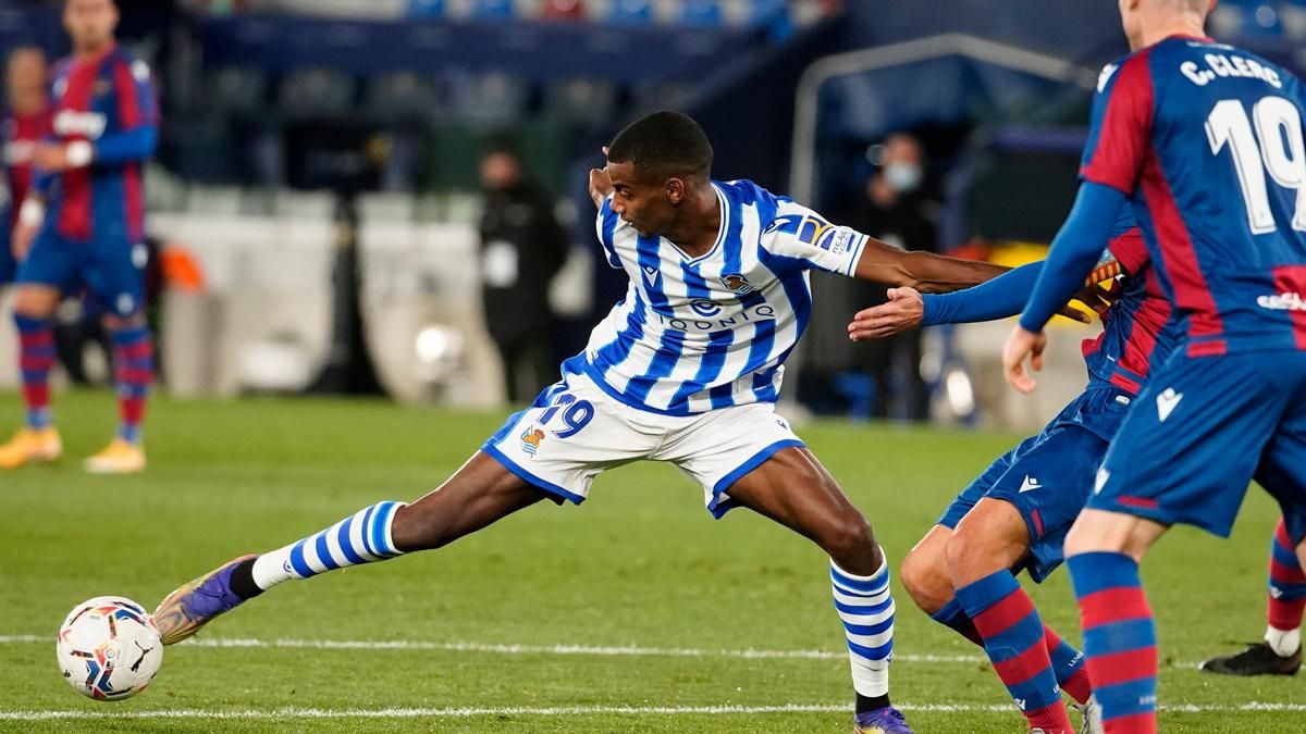 Alexander Isak, delantero de la Real Sociedad Alexander Isak, delantero de la Real Sociedad