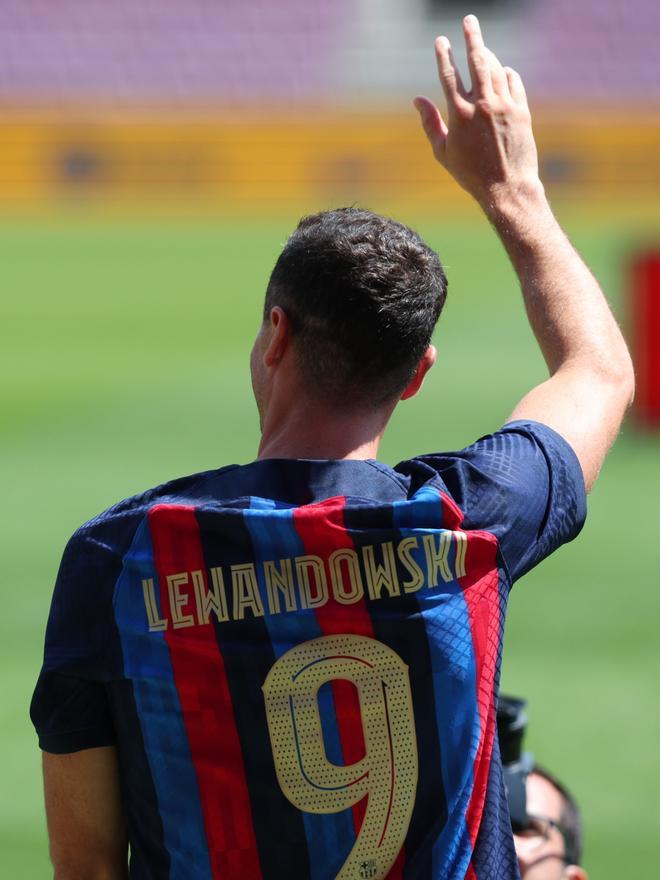 Lewandowski, el nuevo  9 del Barça