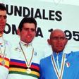 Indurain y Olano, en el podio del Mundial de Colombia