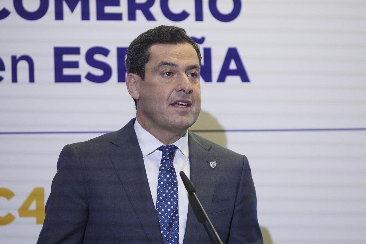 Juanma Moreno, presidente de la Junta de Andalucía. Juanma Moreno, presidente de la Junta de Andalucía.