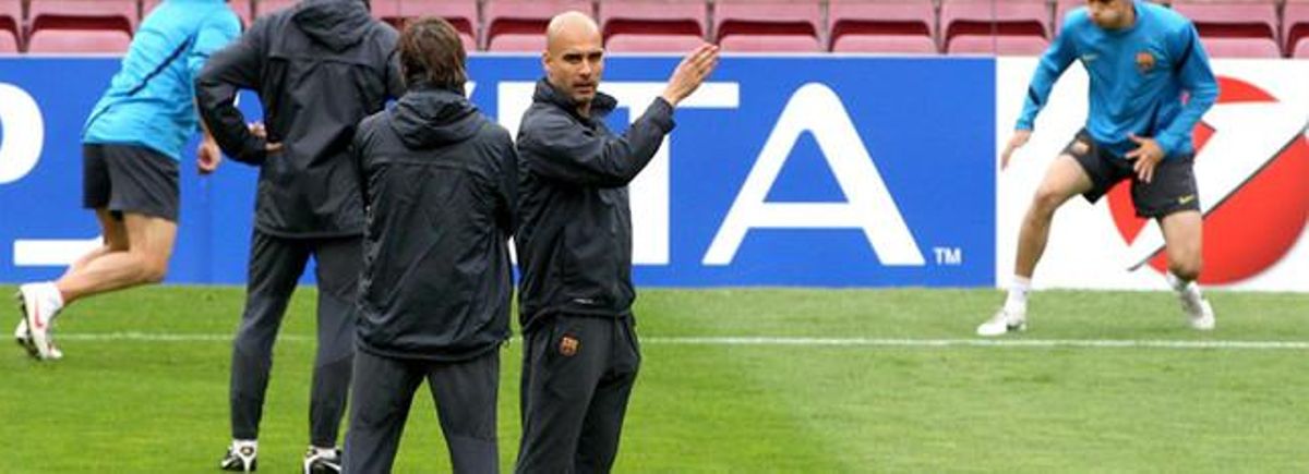 Guardiola ya ha explicado su decisióna los jugadores Guardiola ya ha explicado su decisióna los jugadores