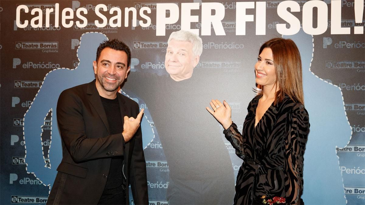 Xavi Hernández y su mujer, Núria Cunillera Xavi Hernández y su mujer, Núria Cunillera