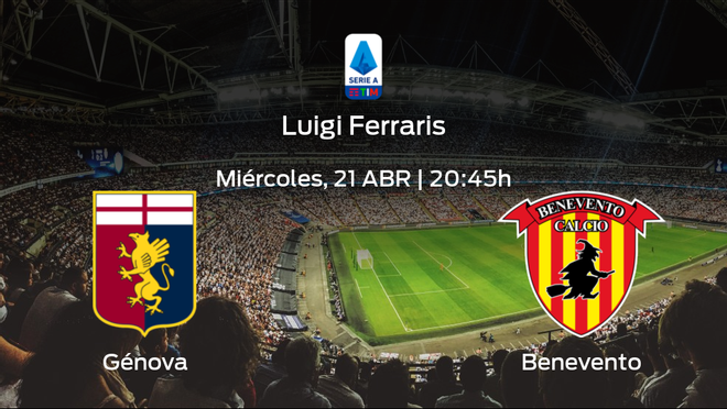 Jornada 32 de la Serie A: previa del partido Génova - Benevento Jornada 32 de la Serie A: previa del partido Génova - Benevento