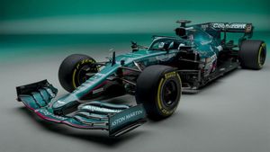 Así luce el nuevo AMR21 de Vettel y Stroll Así luce el nuevo AMR21 de Vettel y Stroll