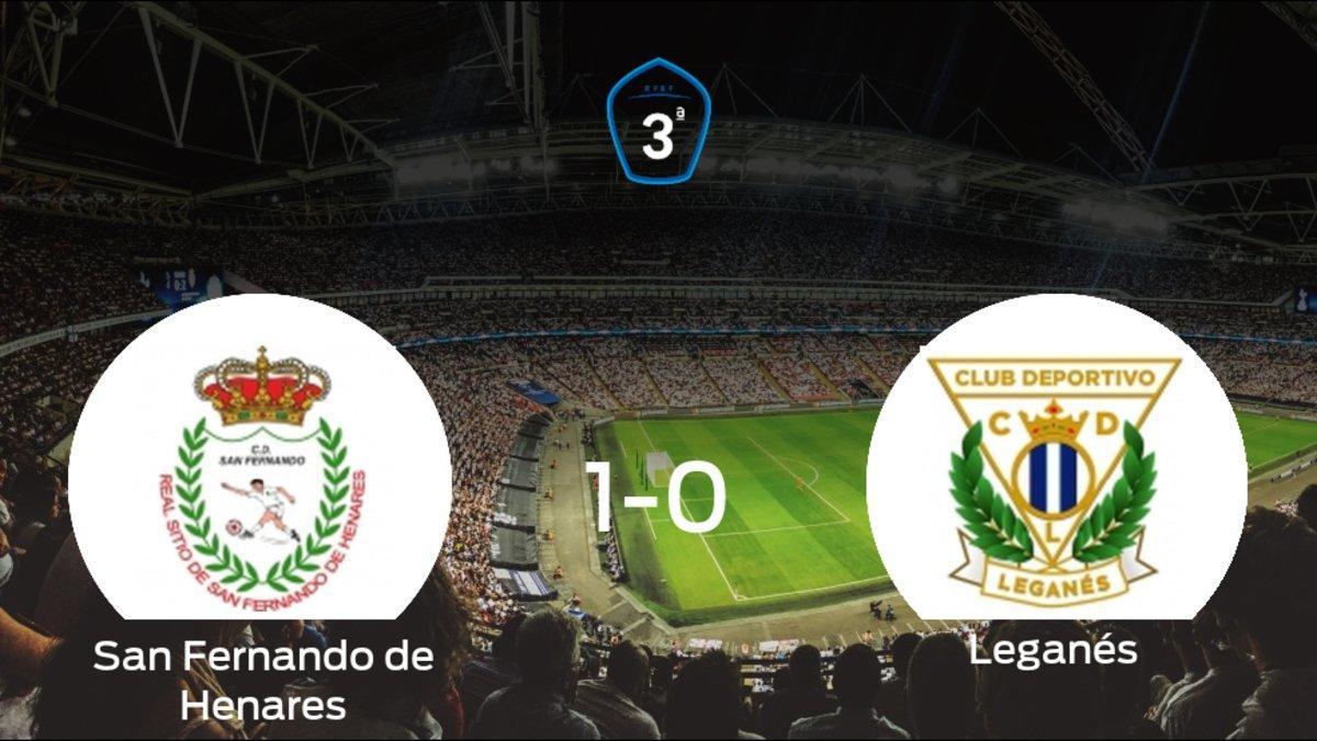Los tres puntos se quedan en casa tras el triunfo del San Fernando de Henares frente al Leganés B (1-0)