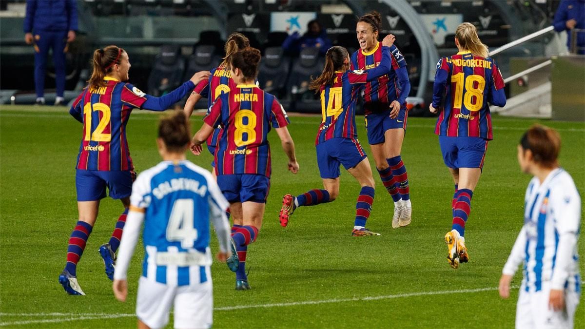 El Barcelona goleó en el derbi del Camp Nou, disputado la temporada pasada El Barcelona goleó en el derbi del Camp Nou, disputado la temporada pasada